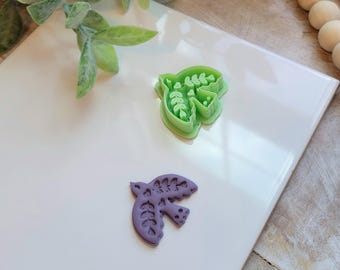 Bird Polymer Clay Cutter Embossed Cutter: Animal Earrings