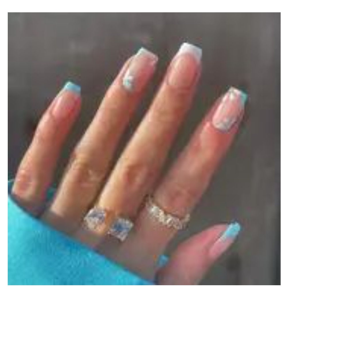 PREMIUM AB CRYSTALS Bridal Nail Design 1000 Multicolor Nail Crystals  Wedding Nail Art Micro Zircon Pixie Nail Charms Small Gift for Her 