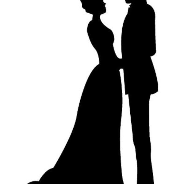 Bride and Groom SVG