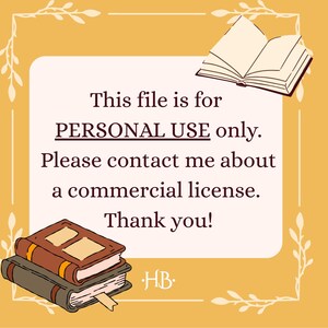 Floral Book Cover SVG/PNG with Spine Decoration - Customizable HTV Vinyl File (Digital Download) image 7