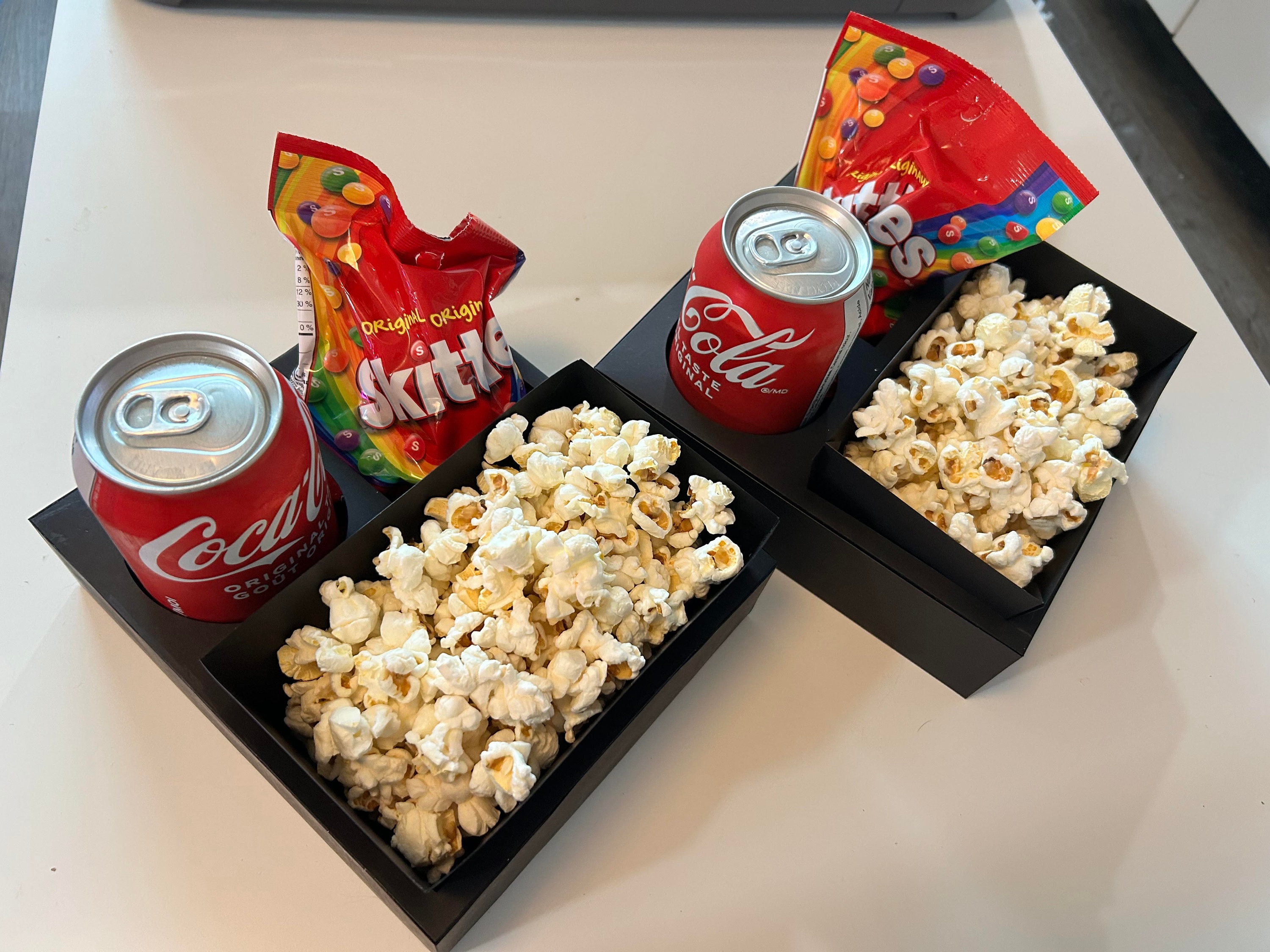 Movie Night Popcorn Snack Tray - SVG Cut Files for Cricut - Etsy UK