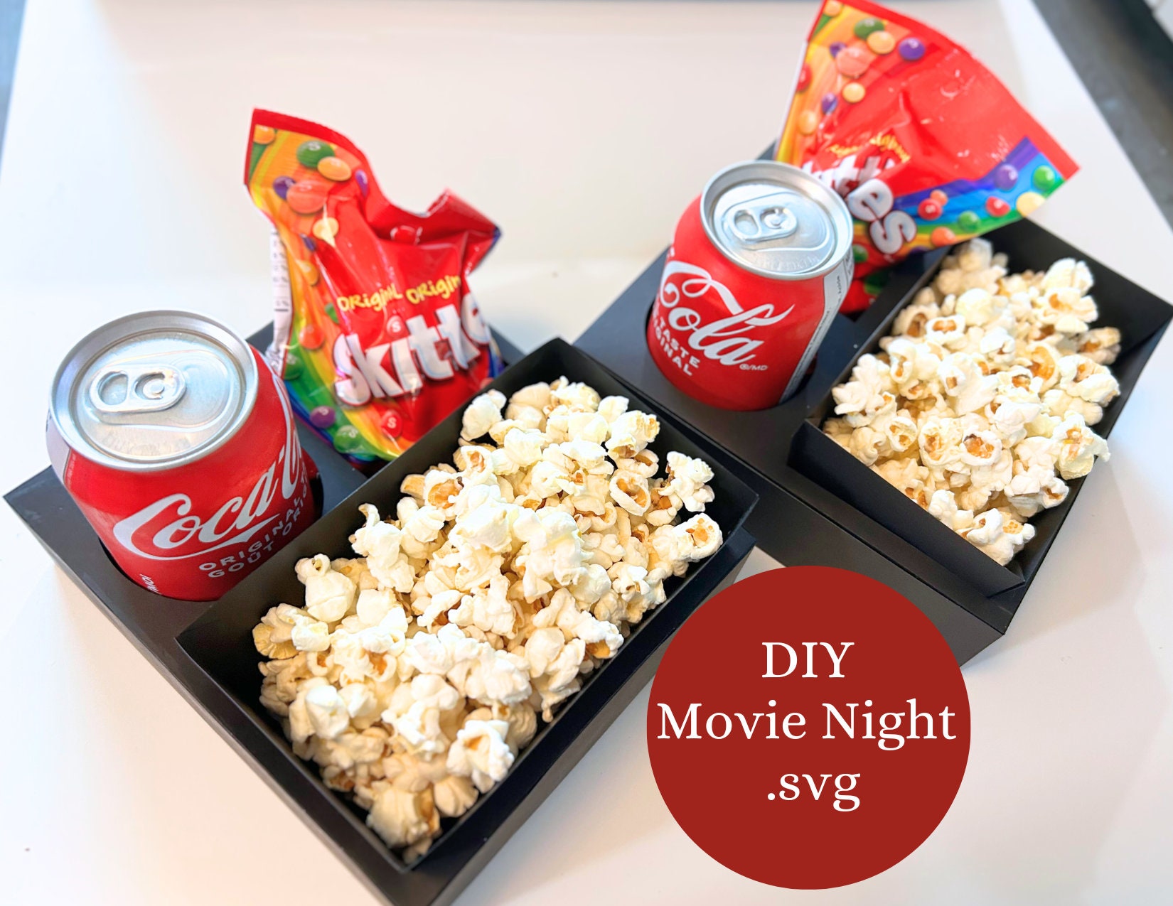 Kid's Movie Night Snack Trays - 12ct: Serving Trays