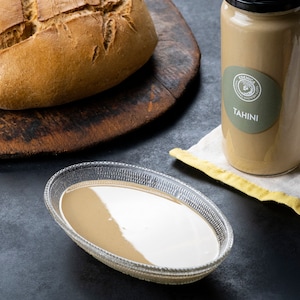 Authentic Anatolian Edenica Tahini Sauce: Made with 100% Pure Sesame Seeds 500gr- 17.60oz