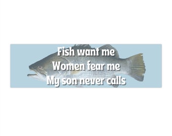 Fish want me Bumper Sticker