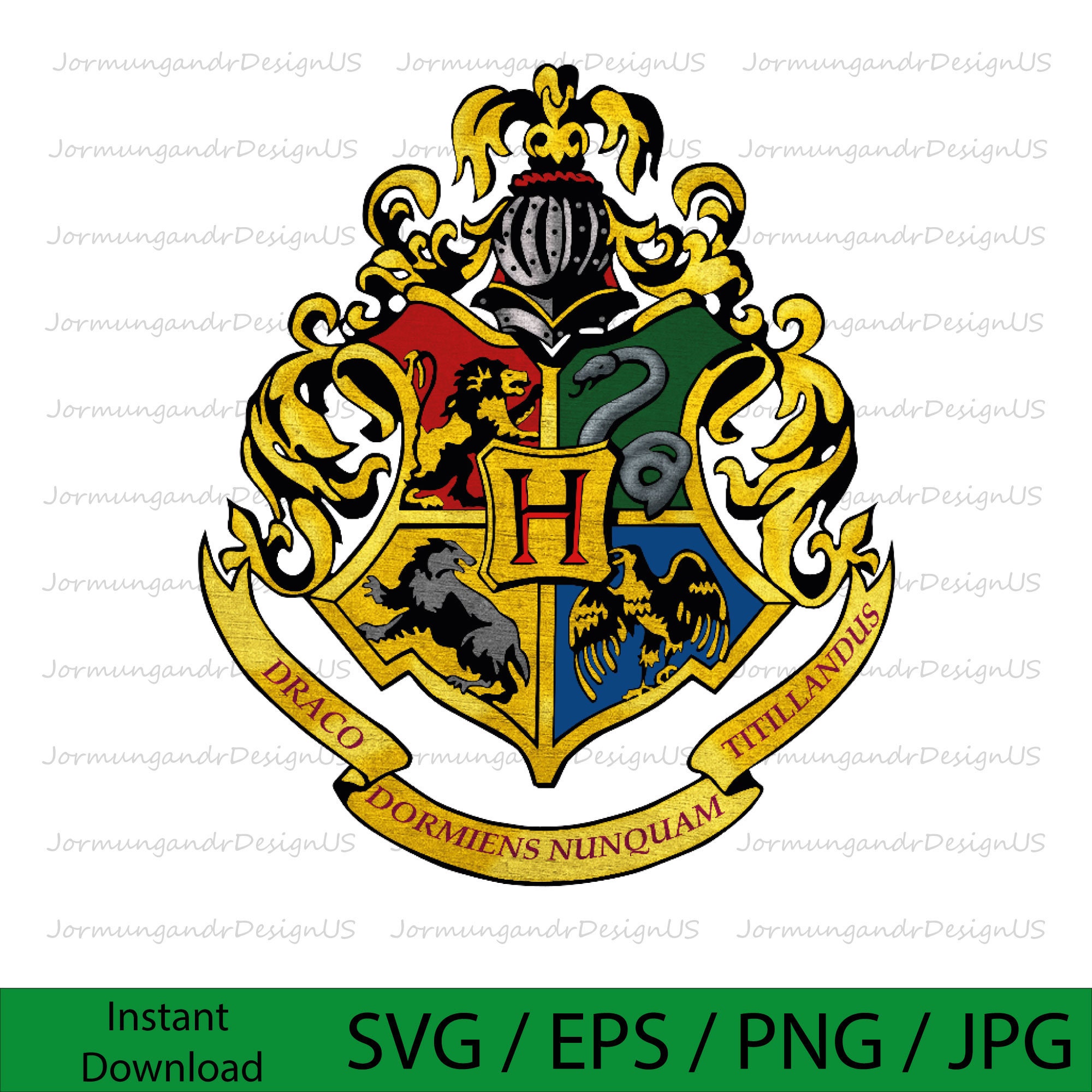 Slytherin Harry Potter T Shirt Iron on Transfer Decal