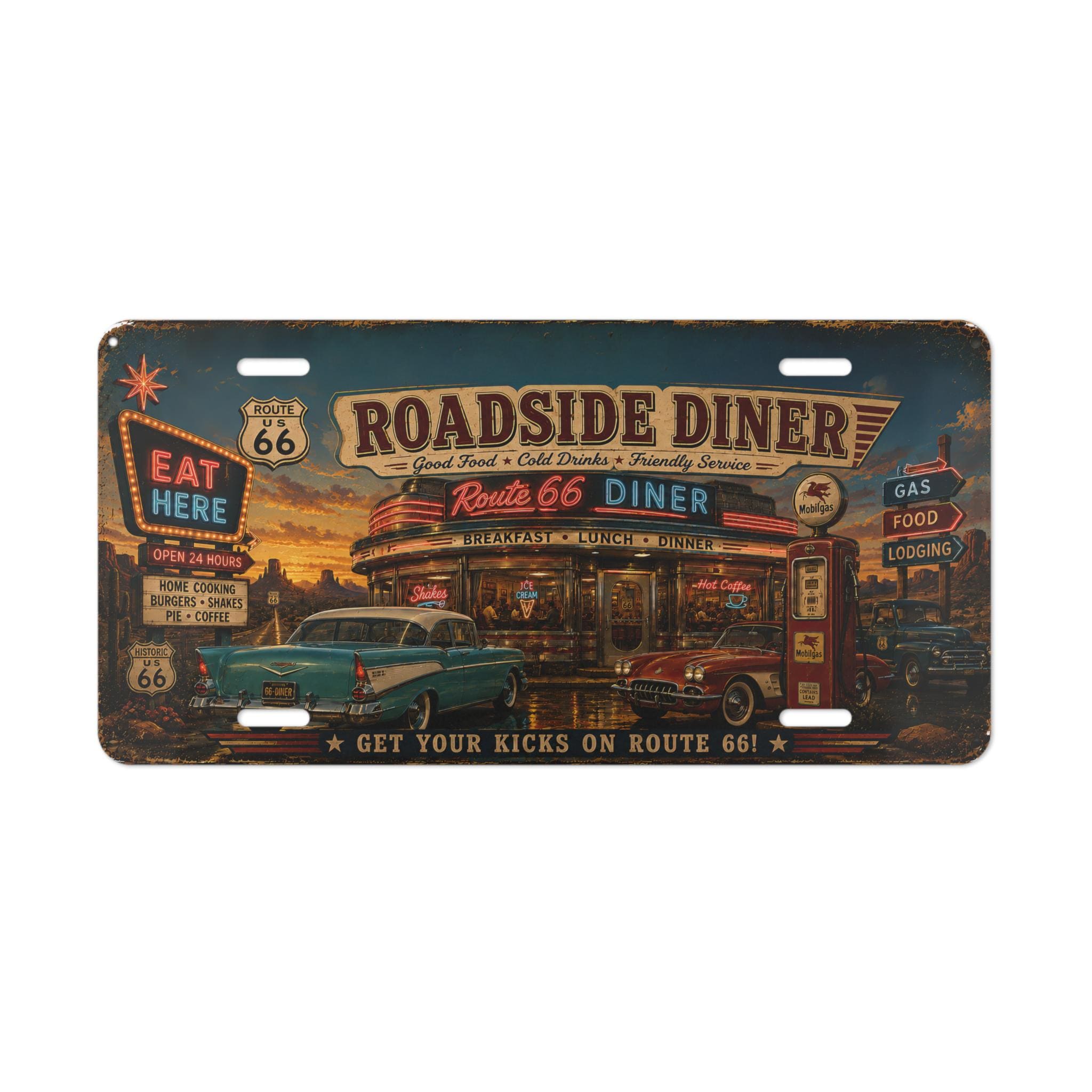 Route 66 Licence Plates - Etsy