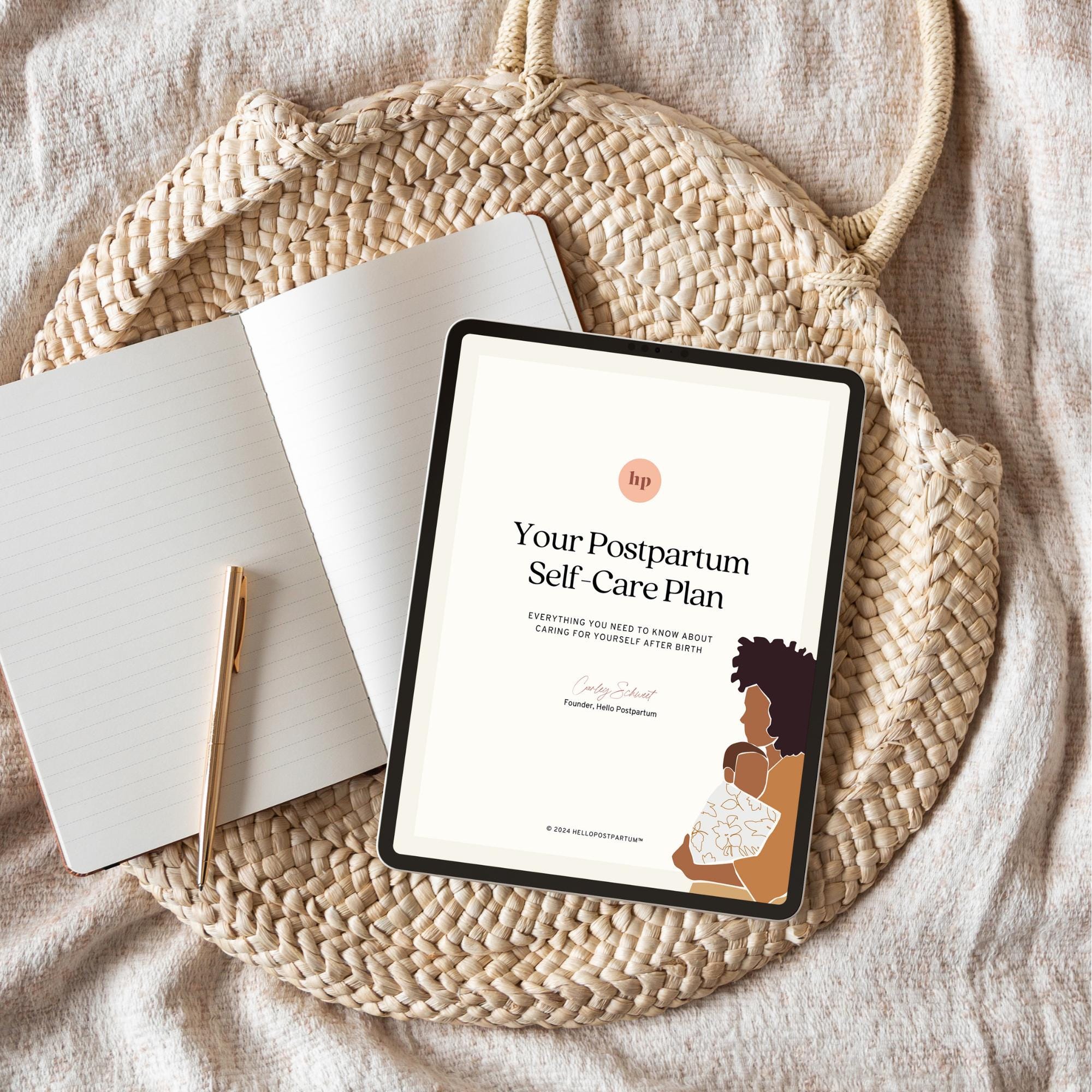Postpartum Self-care Plan Guide Ebook for New Moms PDF Download - Etsy