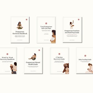 Postpartum eBook Bundle for New and Pregnant Moms PDF Download Postpartum Books