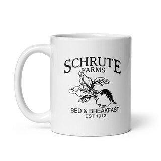 Felpa Con Cappuccio Unisex Schrute Farms Bed And Breakfast - Ispirata A The Office - Dwight Schrute