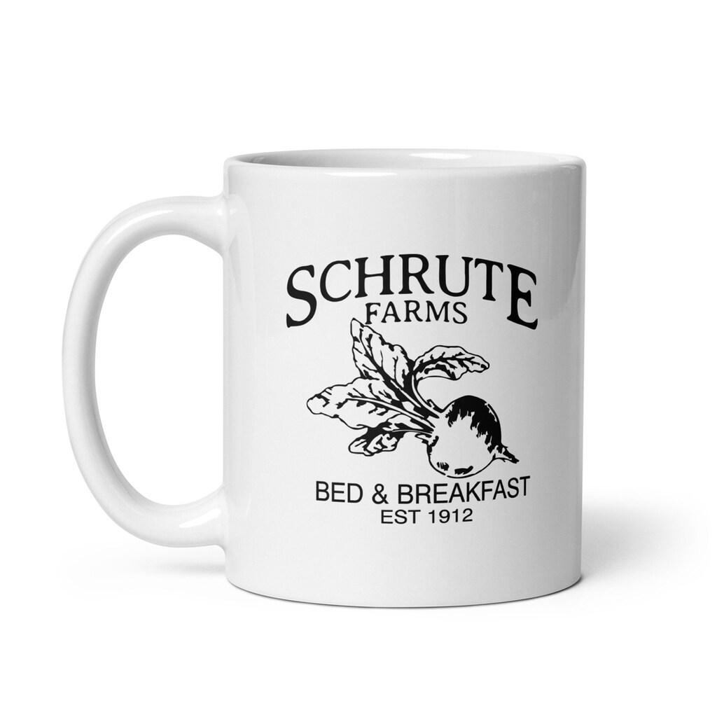 Felpa Con Cappuccio Unisex Schrute Farms Bed And Breakfast - Ispirata A The Office - Dwight Schrute
