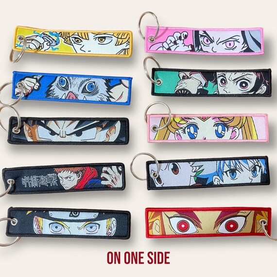 Anime Jet Tag Keychain Etsy Denmark