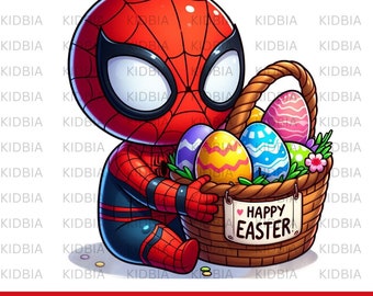 Easter Day Superhero Png, Hero Easter Png, Happy Easter Day Png, Funny Easter Png, Cartoon Movie Character Bunny Png, Instant Download.