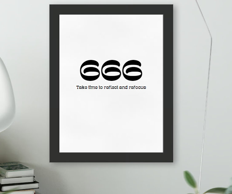 666 Angel Number Digital Download - Etsy