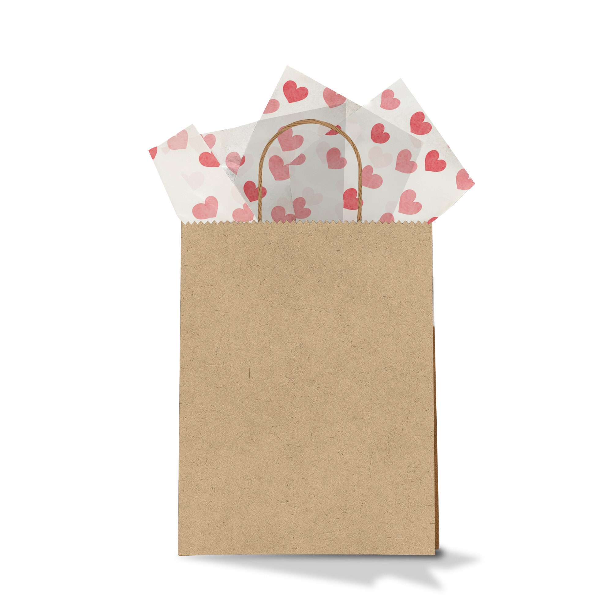24pc Fading Hearts Valentine Tissue Paper 20x30 Sheets 