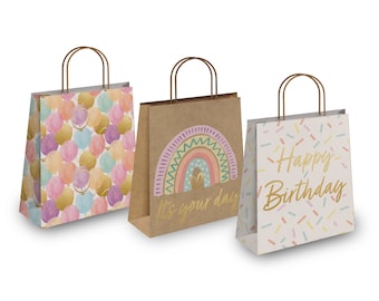 Birthday Gift Bag/ Paper Bag Variety Pack