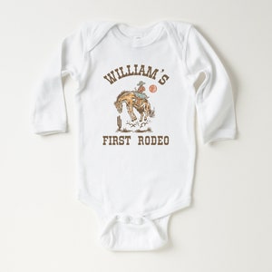 White Long Sleeve Onesie