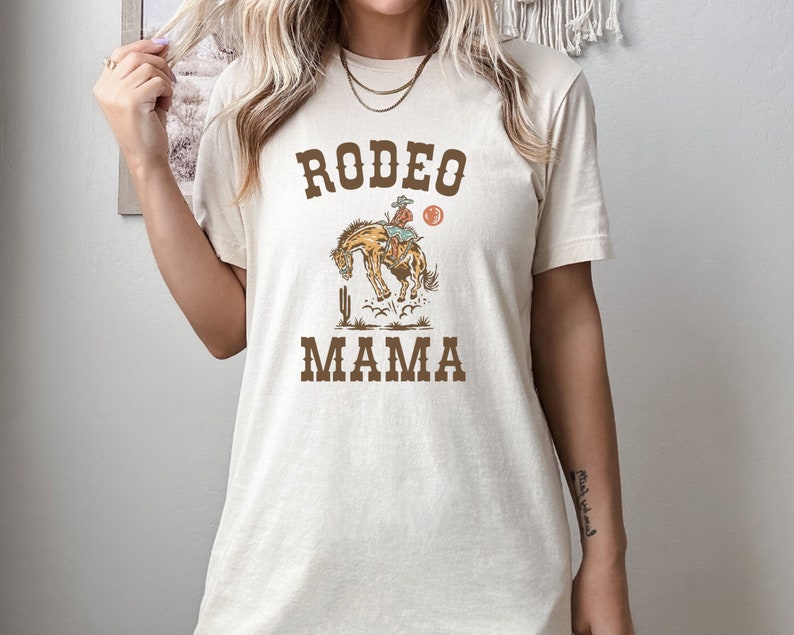 This Aint My First Rodeo, Its My Second Cowboy, Western, Wild West Themed 2nd Birthday Tee Matching Parents, Sibling Shirt Boy, Girl Rodeo Mama - Natural