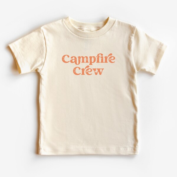 Campfire Crew Shirt Etsy