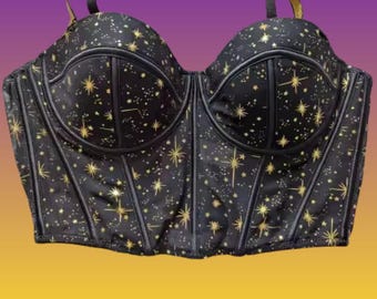 Haut bustier céleste