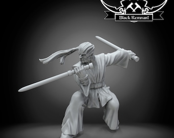 Dark Mystical Warrior- 35mm Star Wars Legion - 3D Resin Printed Miniature