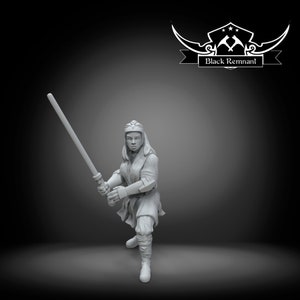 Mystical Mobile Recon Warrior-35mm SW Legion - 3D Resin Printed Miniature
