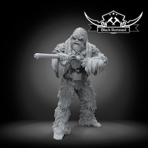 Furball Warleader - 35mm SW Legion - 3D Resin Printed Miniature