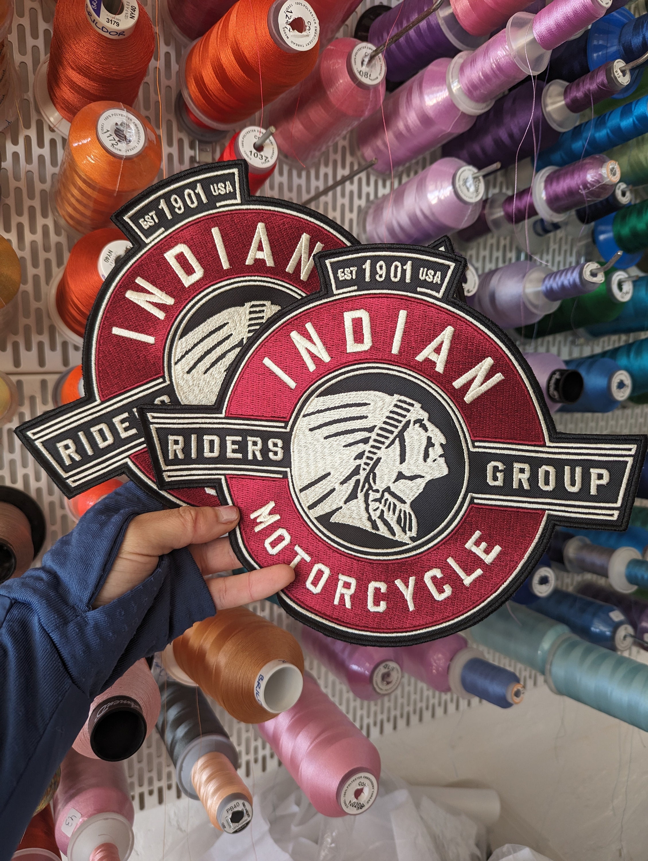 Indian 2024 motorcycle patches