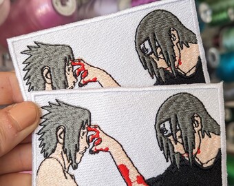 Patch brodé Souvenir d'Anime. à coudre ou à repasser