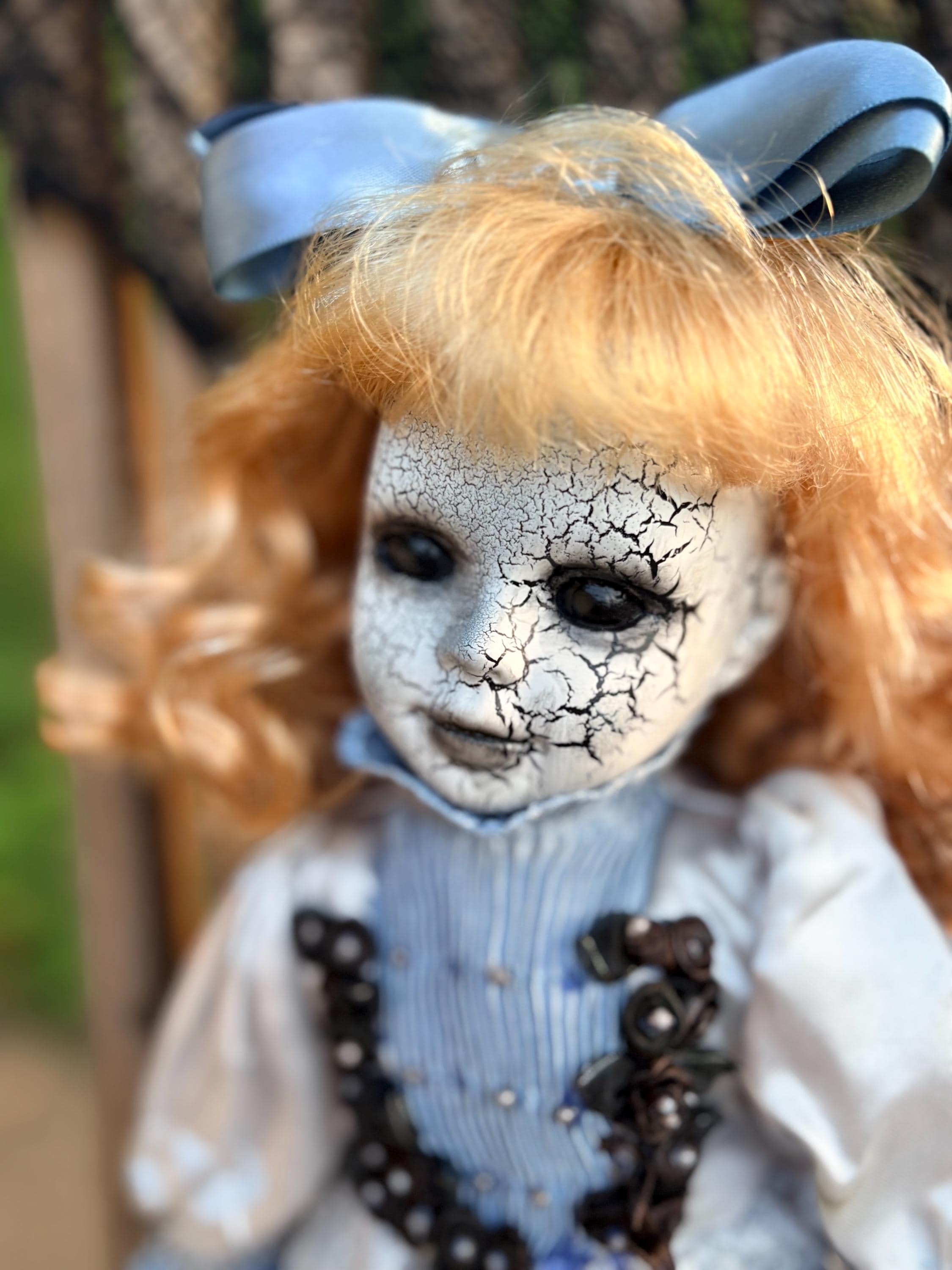 Blonde Demon Doll