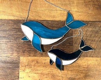 Handmade Whale Suncatcher