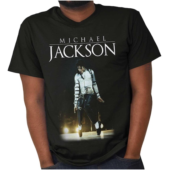 Michael Jackson Bad Tour Toe Stand Dance Womens or Mens Crewneck T