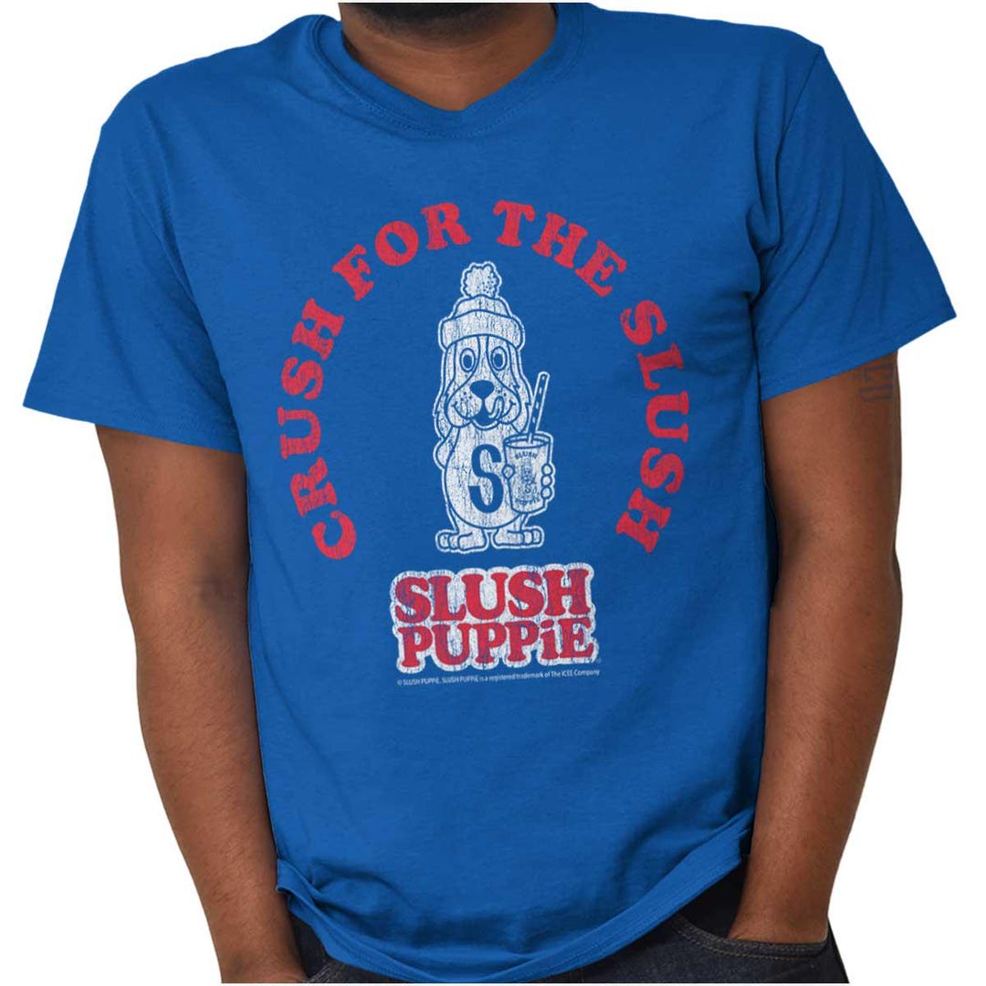 Vintage Slush Puppy off the shoulder tee