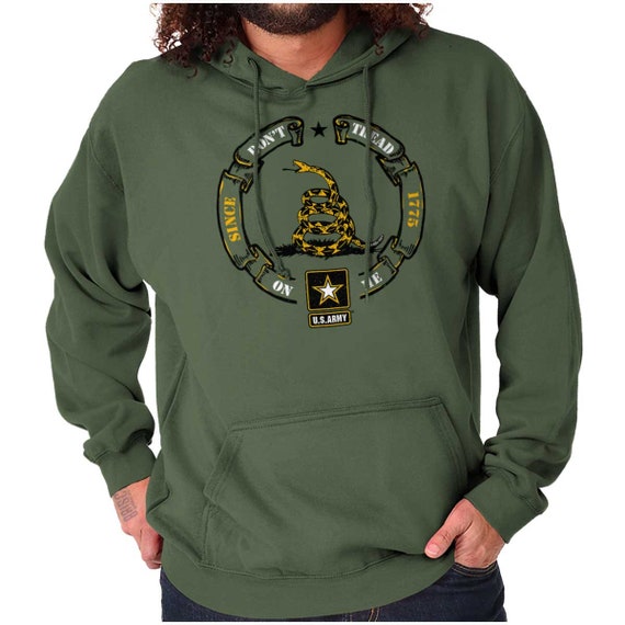 Dont Tread on Me US Army Combat Veteran USAF Hoodie Hooded Sweatshirt Men Women Etsy UK