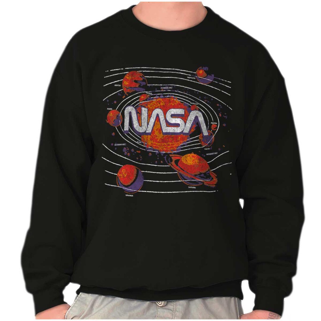 Vintage NASA Space Solar System Womens or Mens Crewneck Sweatshirt - Etsy