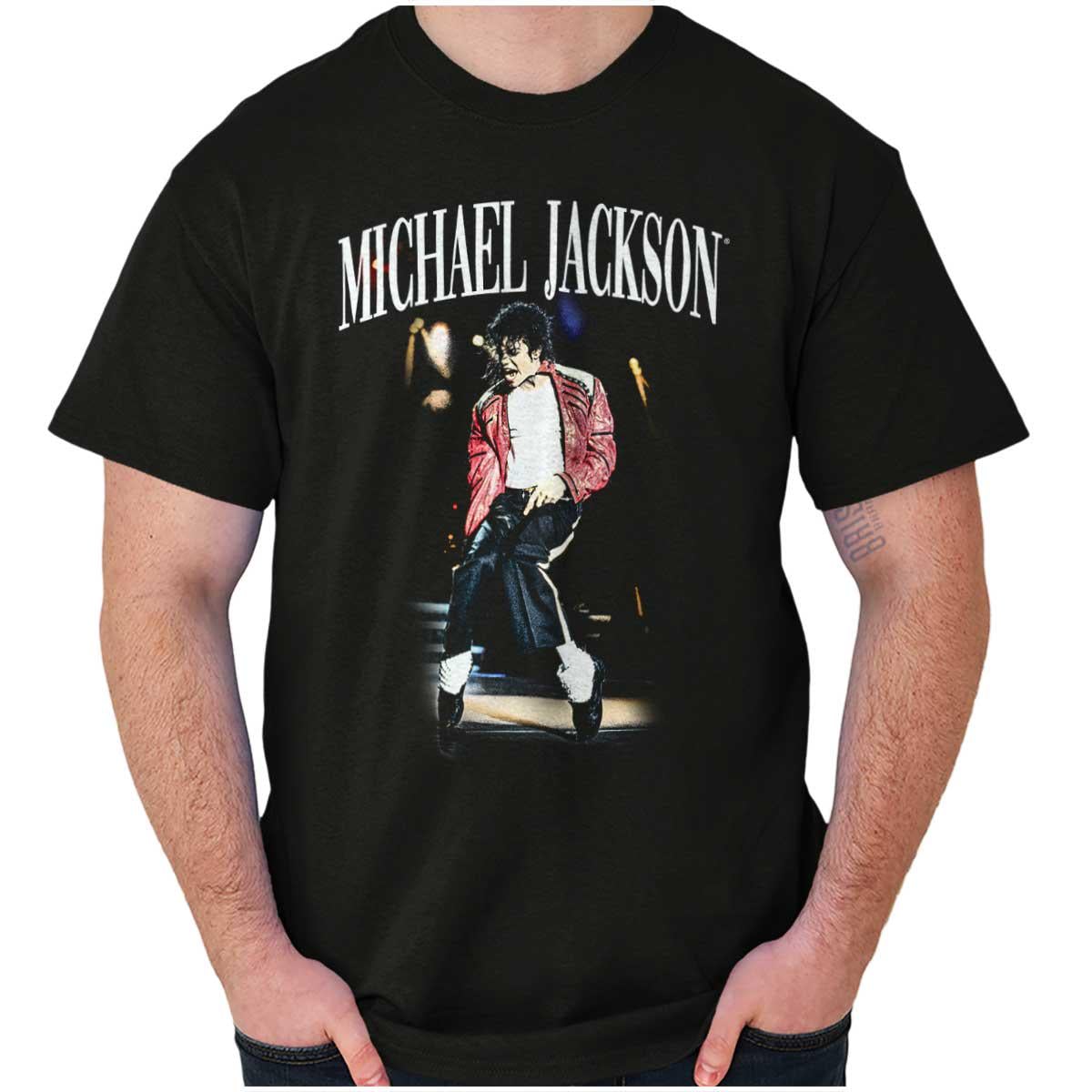 Michael Jackson Thriller Toe Stand Dance Womens or Mens Crewneck T