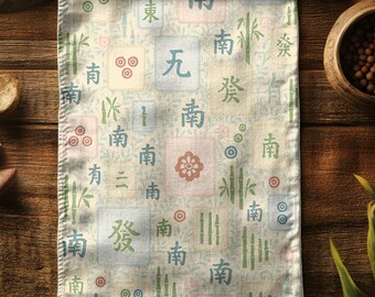 Mahjong Fliesen Geschirrtuch Küche