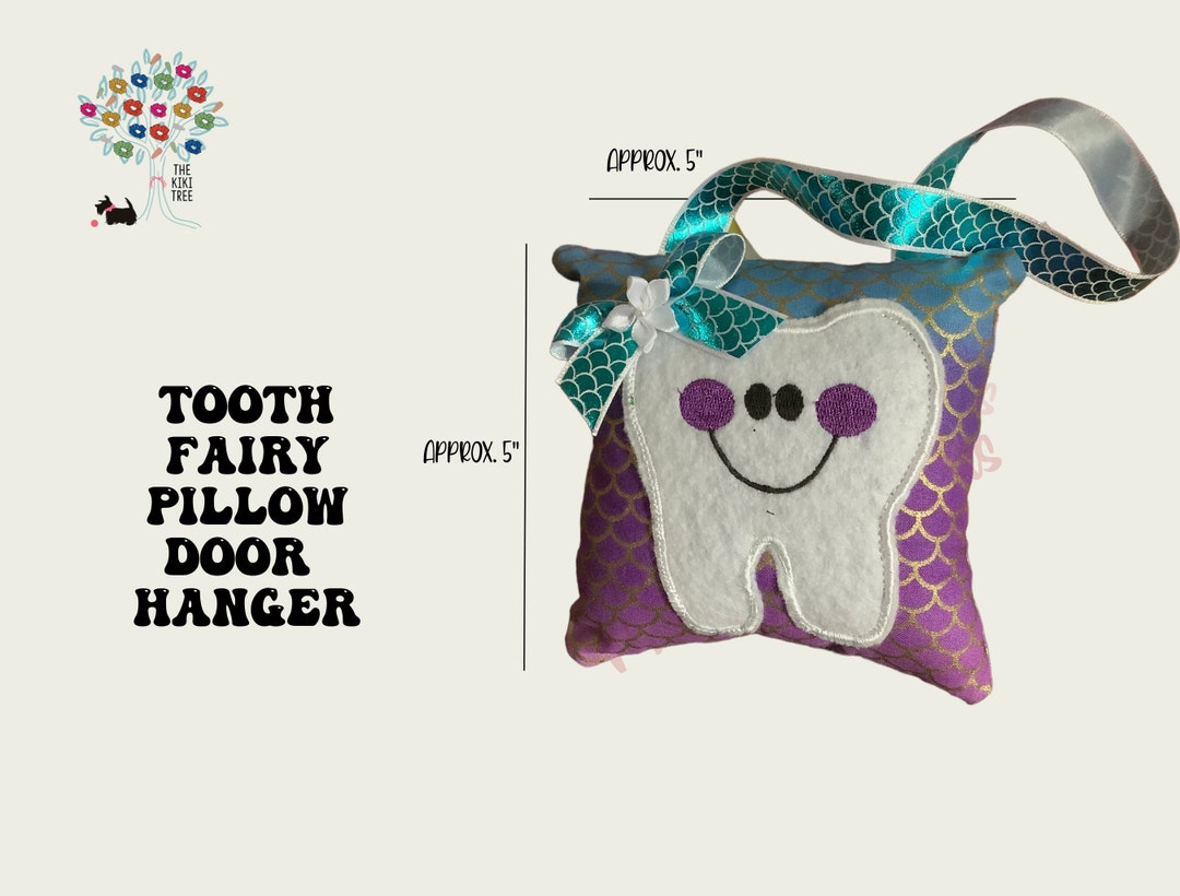 MERMAID Tooth Fairy Pillow 5 X 5 Tooth Fairy Door - Etsy