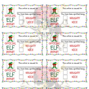 Informe de elfos para imprimir