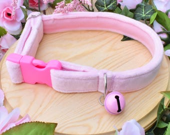 Baby Pink Plush Collar 12-18inch Pet Play Cosplay Adult