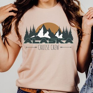 Alaska Cruise Shirt, Alaska Cruise Crew T-Shirt, Personalized Family Cruise Shirts, Alaskan Cruise Vacation, Alaskan Vacation Shirts