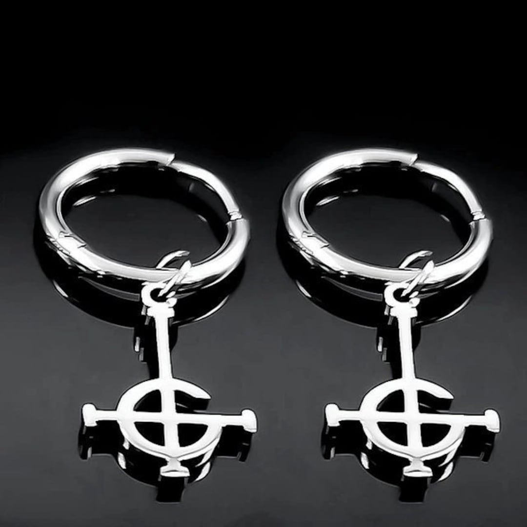 Ghost BC Earring Birthday Gift Nameless Stainless Steel Etsy