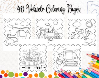  500PCS+ Stickers/Coloring Book for Toddlers 2-4, Around My Town  Stickers Book 12 Scenes,12 Coloring Pages Air Plane Activity for Kids car  Activities for Toddlers 2-8 : Toys & Games
