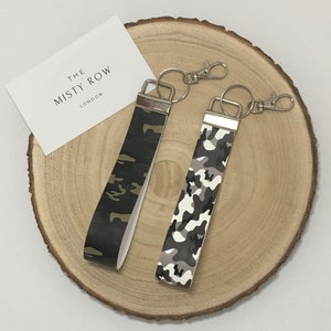 Wristlet keychain, birthday gift for him, gift for husband, birthday gift for teen boy, gift for boyfriend, lanyard, key fob, accessories