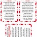 Legend of the Candy Cane Printable Tag, Candy Cane Poem, Christmas Tags ...