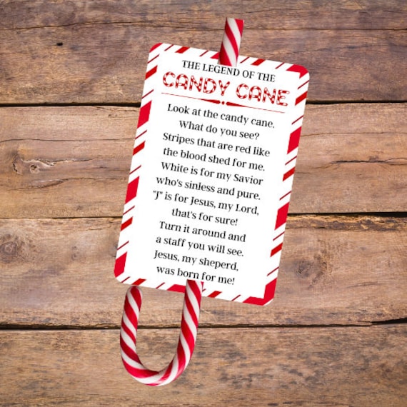Candy Canes with Religious Cards - 24 Pc.