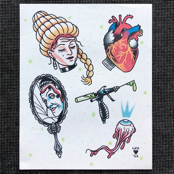 Repo! The Genetic Opera Flash Sheet Print