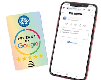 NFC Google Review Tap-to-Review Card: Simplify Your Customer Feedback Process