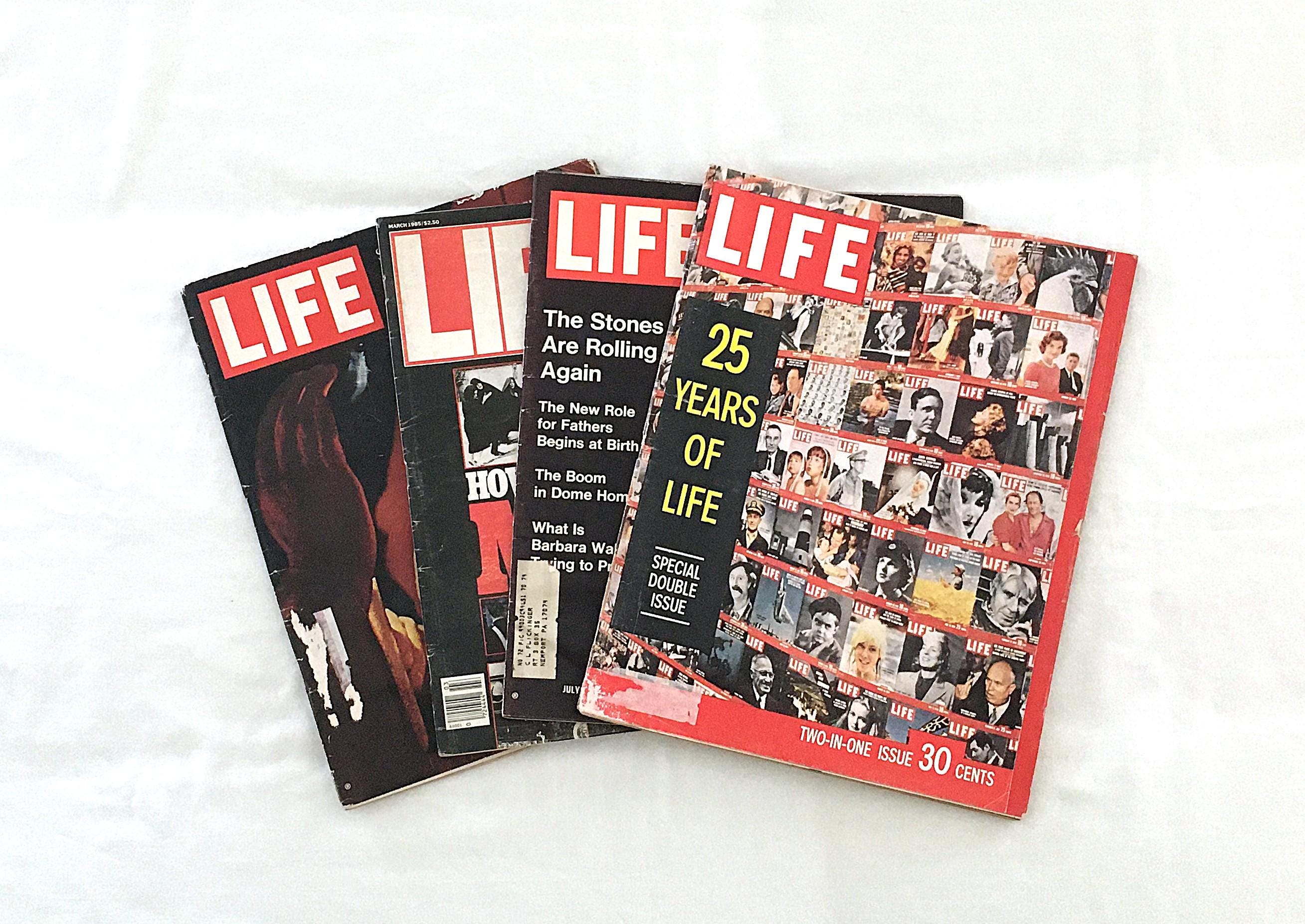 Lot of Old Life Magazines - Etsy