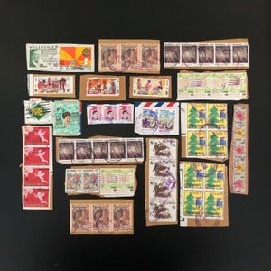 Vintage Philippine Stamps - Etsy