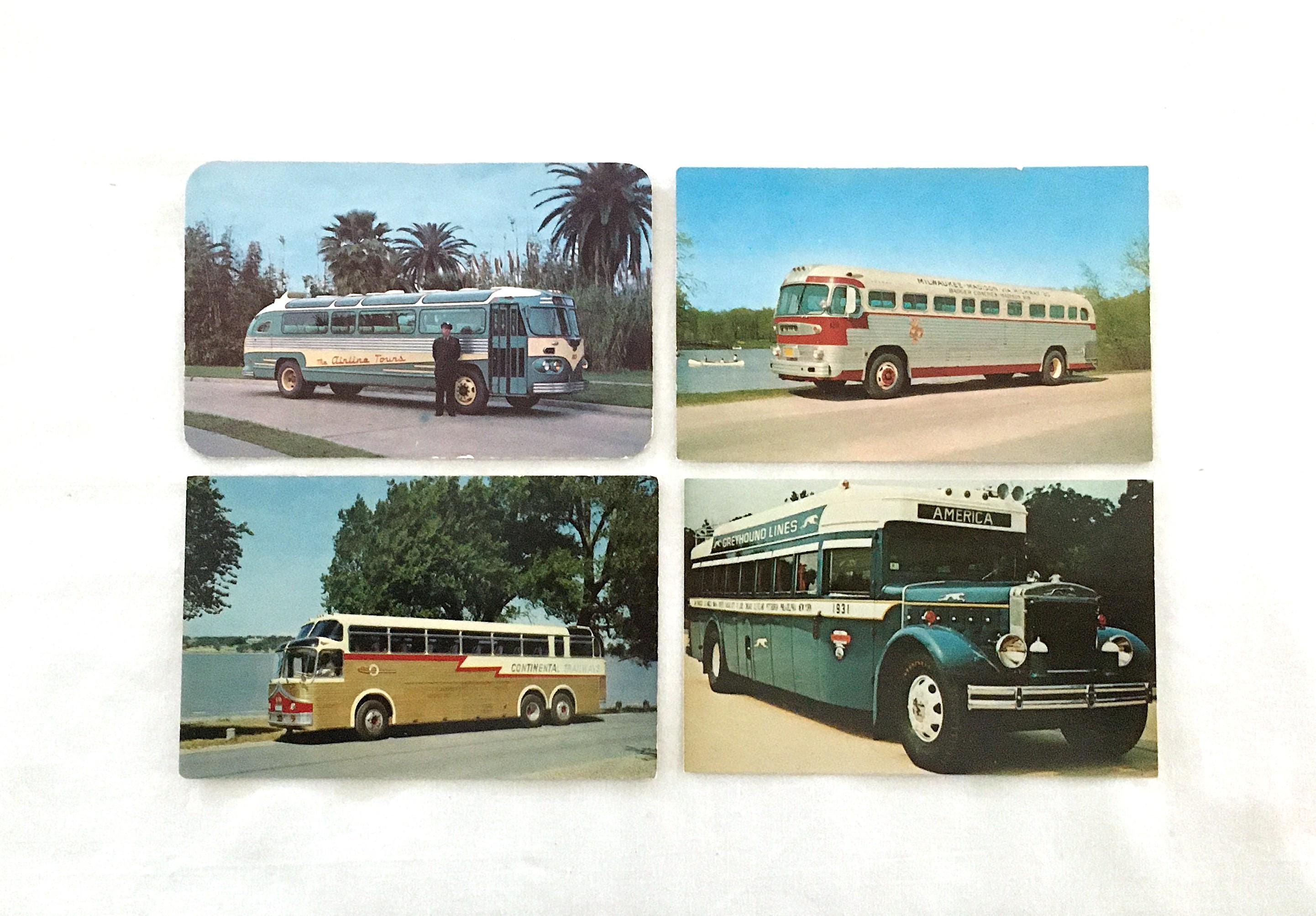 Continental Trailways Bus - Etsy